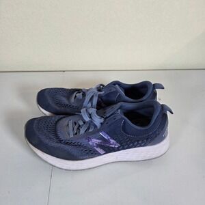 New Balance Fresh Foam Womens Running Shoes Size 7.5 Navy Blue Athletic Sneakers